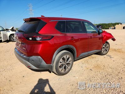 Trzecie zdjęcie samochodu z tyłu: 2021 NISSAN ROGUE SV VIN:5N1AT3BB2MC801251 - miniatura