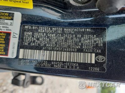 Zdjęcie 13 z 13 samochodu: 2015 TOYOTA CAMRY SE VIN:4T1BF1FK5FU489949 - miniatura