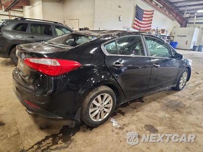 Trzecie zdjęcie samochodu z tyłu: 2014 KIA FORTE EX VIN:KNAFX4A82E5157599 - miniatura