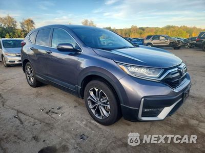 Czwarte zdjęcie samochodu z boku: 2021 HONDA CR-V EXL VIN:7FART6H83ME007709 - miniatura