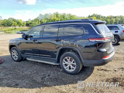 Drugie zdjęcie samochodu z przodu: 2022 JEEP GRAND CHEROKEE L LIMITED VIN:1C4RJKBG7N8626759 - miniatura