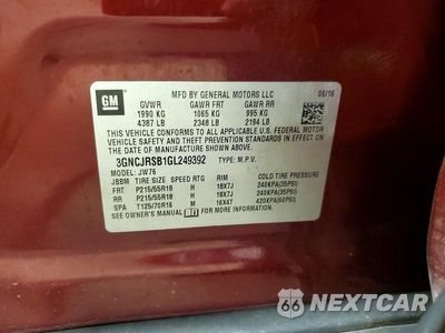 Zdjęcie 13 z 13 samochodu: 2016 CHEVROLET TRAX LTZ VIN:3GNCJRSB1GL249392 - miniatura