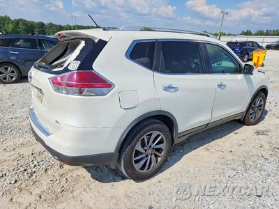 Trzecie zdjęcie samochodu z tyłu: 2016 NISSAN ROGUE SL VIN:5N1AT2MT3GC765915 - miniatura