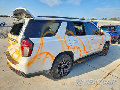 Trzecie zdjęcie samochodu z tyłu: 2021 CHEVROLET TAHOE K1500 Z71 VIN:1GNSKPKD5MR140114 - miniatura