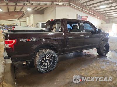 Trzecie zdjęcie samochodu z tyłu: 2018 FORD F150 SUPERCREW VIN:1FTEW1EB1JKD85370 - miniatura