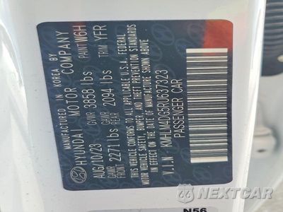 Zdjęcie 12 z 12 samochodu: 2024 HYUNDAI ELANTRA SEL VIN:KMHLM4DG5RU637323 - miniatura