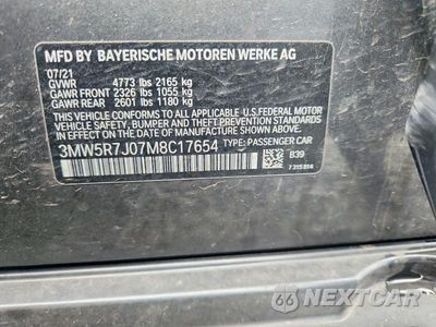 Zdjęcie 12 z 12 samochodu: 2021 BMW 330XI VIN:3MW5R7J07M8C17654 - miniatura