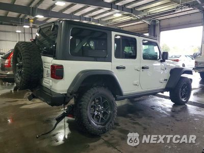 Trzecie zdjęcie samochodu z tyłu: 2025 JEEP WRANGLER SPORT 4XE VIN:1C4RJXN68SW605166 - miniatura