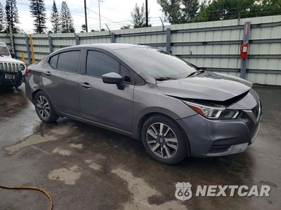 Czwarte zdjęcie samochodu z boku: 2021 NISSAN VERSA SV VIN:3N1CN8EV5ML823472 - miniatura