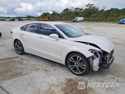 Czwarte zdjęcie samochodu z boku: 2018 FORD FUSION TITANIUM/PLATINUM VIN:3FA6P0K95JR174784 - miniatura