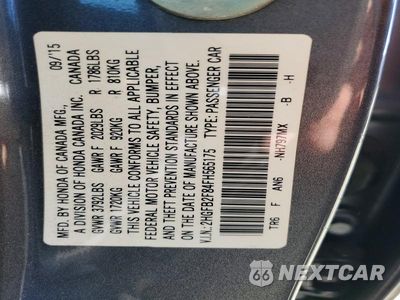 Zdjęcie 12 z 12 samochodu: 2015 HONDA CIVIC EX VIN:2HGFB2F84FH565175 - miniatura