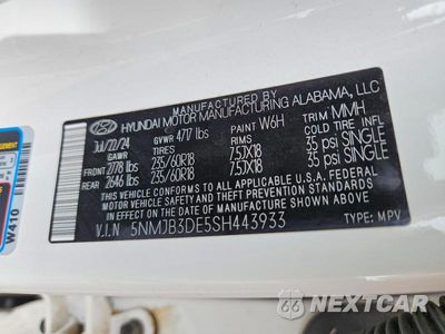 Zdjęcie 13 z 13 samochodu: 2025 HYUNDAI TUCSON SEL VIN:5NMJB3DE5SH443933 - miniatura
