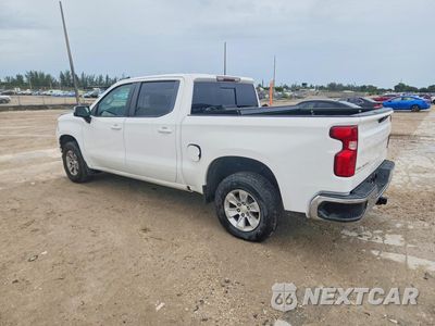 Drugie zdjęcie samochodu z przodu: 2020 CHEVROLET SILVERADO C1500 LT VIN:3GCPWCEK2LG303709 - miniatura