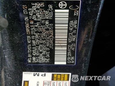 Zdjęcie 12 z 12 samochodu: 2022 TOYOTA COROLLA SE VIN:JTDS4MCE3NJ087518 - miniatura