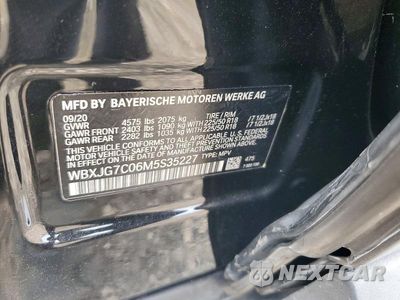 Zdjęcie 12 z 12 samochodu: 2021 BMW X1 SDRIVE28I VIN:WBXJG7C06M5S35227 - miniatura