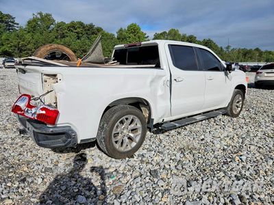 Trzecie zdjęcie samochodu z tyłu: 2019 CHEVROLET SILVERADO C1500 LT VIN:3GCPWCEDXKG156071 - miniatura