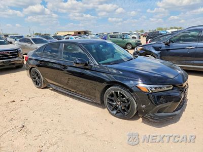 Czwarte zdjęcie samochodu z boku: 2022 HONDA CIVIC SPORT VIN:2HGFE2F51NH599800 - miniatura