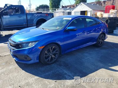 2020 HONDA CIVIC SPORT 19XFC2F82LE014813 - główne zdjęcie licytacji z USA - miniatura
