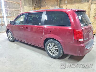 Drugie zdjęcie samochodu z przodu: 2016 DODGE GRAND CARAVAN SXT VIN:2C4RDGCG1GR178724 - miniatura