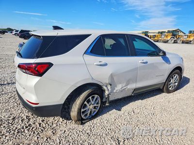 Trzecie zdjęcie samochodu z tyłu: 2022 CHEVROLET EQUINOX LT VIN:3GNAXKEV8NL192785 - miniatura