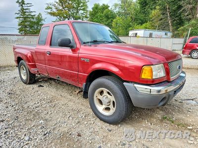 Czwarte zdjęcie samochodu z boku: 2002 FORD RANGER SUPER CAB VIN:1FTZR15E32PB72749 - miniatura