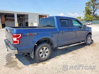 Trzecie zdjęcie samochodu z tyłu: 2018 FORD F150 SUPERCREW VIN:1FTEW1E59JFB32042 - miniatura