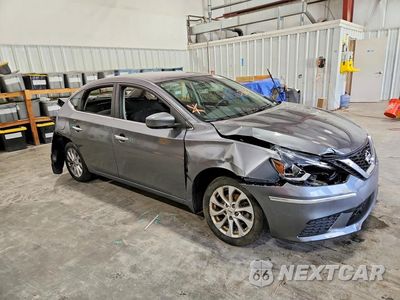 Czwarte zdjęcie samochodu z boku: 2019 NISSAN SENTRA S VIN:3N1AB7AP6KY237834 - miniatura