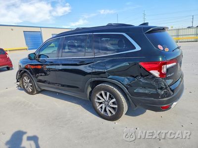 Drugie zdjęcie samochodu z przodu: 2020 HONDA PILOT EXL VIN:5FNYF5H57LB004955 - miniatura