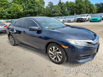 Czwarte zdjęcie samochodu z boku: 2016 HONDA CIVIC EX VIN:19XFC2F74GE247394 - miniatura