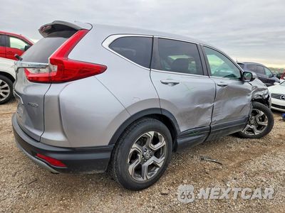 Trzecie zdjęcie samochodu z tyłu: 2018 HONDA CR-V EX VIN:5J6RW2H58JL035333 - miniatura