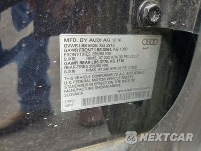 Zdjęcie 13 z 13 samochodu: 2019 AUDI Q7 PREMIUM PLUS VIN:WA1LHAF73KD024413 - miniatura