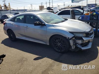 Czwarte zdjęcie samochodu z boku: 2020 HONDA CIVIC SI VIN:2HGFC1E58LH701060 - miniatura