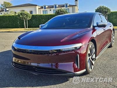 Drugie zdjęcie samochodu z przodu: 2022 LUCID MOTORS AIR GRAND TOURING VIN:50EA1GBA0NA001498 - miniatura