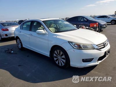 Czwarte zdjęcie samochodu z boku: 2014 HONDA ACCORD EXL VIN:1HGCR2F8XEA196236 - miniatura