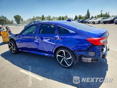 Drugie zdjęcie samochodu z przodu: 2018 HONDA ACCORD SPORT VIN:1HGCV1F37JA223848 - miniatura