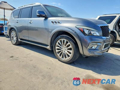 Czwarte zdjęcie samochodu z boku: 2015 INFINITI QX80 BASE VIN:JN8AZ2NDXF9770670 - miniatura