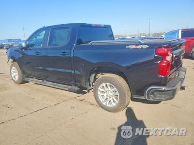 Drugie zdjęcie samochodu z przodu: 2022 CHEVROLET SILVERADO K1500 LT-L VIN:1GCPDKEK0NZ500316 - miniatura