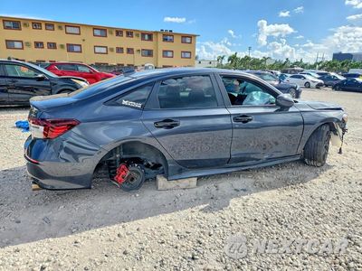 Trzecie zdjęcie samochodu z tyłu: 2025 HONDA CIVIC SPORT VIN:2HGFE2F56SH513568 - miniatura