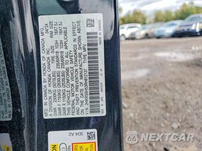 Zdjęcie 13 z 13 samochodu: 2024 HONDA CR-V SPORT VIN:2HKRS6H53RH812137 - miniatura