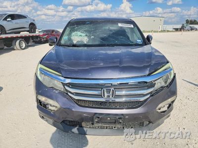 Piąte zdjęcie samochodu w środku: 2017 HONDA PILOT EXL VIN:5FNYF5H53HB011926 - miniatura