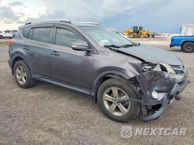 Czwarte zdjęcie samochodu z boku: 2015 TOYOTA RAV4 XLE VIN:JTMWFREV6FJ056867 - miniatura