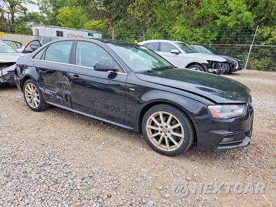 Czwarte zdjęcie samochodu z boku: 2016 AUDI A4 PREMIUM S-LINE VIN:WAUBFAFL5GN000777 - miniatura