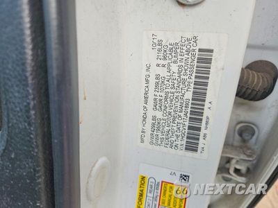 Zdjęcie 12 z 12 samochodu: 2018 HONDA ACCORD LX VIN:1HGCV1F17JA018903 - miniatura