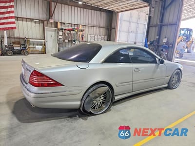 Trzecie zdjęcie samochodu z tyłu: 2002 MERCEDES-BENZ CL 600 VIN:WDBPJ78J22A022725 - miniatura