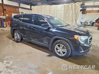 Czwarte zdjęcie samochodu z boku: 2018 GMC TERRAIN SLE VIN:3GKALTEV7JL407825 - miniatura