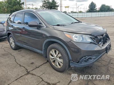 Czwarte zdjęcie samochodu z boku: 2013 HONDA CR-V EXL VIN:5J6RM4H78DL004834 - miniatura