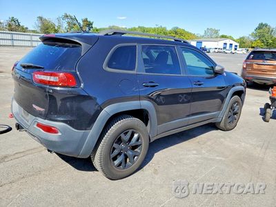 Trzecie zdjęcie samochodu z tyłu: 2015 JEEP CHEROKEE TRAILHAWK VIN:1C4PJMBS2FW735327 - miniatura