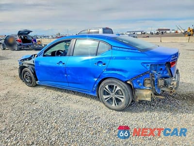 Drugie zdjęcie samochodu z przodu: 2022 NISSAN SENTRA SV VIN:3N1AB8CV0NY298411 - miniatura