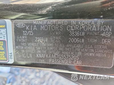 Zdjęcie 12 z 12 samochodu: 2016 KIA FORTE LX VIN:KNAFK4A67G5575205 - miniatura