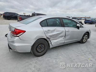Trzecie zdjęcie samochodu z tyłu: 2015 HONDA CIVIC LX VIN:19XFB2E50FE013674 - miniatura